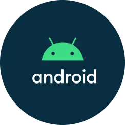 Custom Software Development Technology Icon: Android