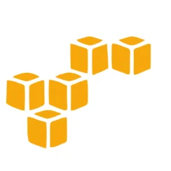 Custom Software Development Technology Icon: Amazon web services