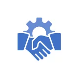 Custom Software Development Services: Customer Relationship Management Icon