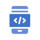 Custom Software Development Services: Mobile App Development Icon