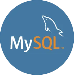 Custom Software Development Technology Icon: MySQL