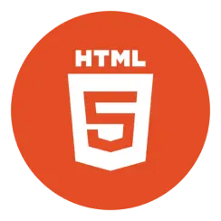 Custom Software Development Technology Icon: HTML 5