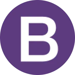 Custom Software Development Technology Icon: Bootstrap