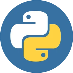 Custom Software Development Technology Icon: Python