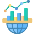 Predictive Analytics and Data Insights Service Icon