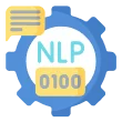 Natural Language Processing (NLP) Solutions Service Icon